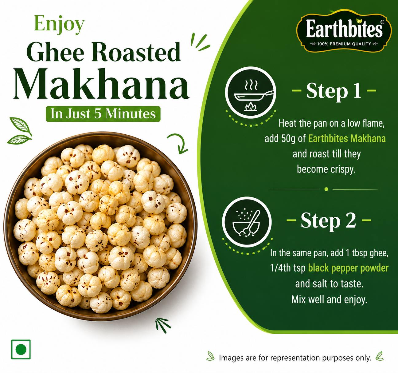 How to Make Roasted Makhana